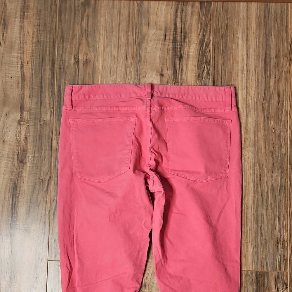 J Crew Salmon Toothpick Jeans 30 - Picture 10 of 11